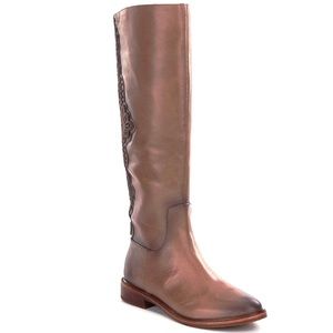 GIANNI BINI LEATHER RIDING BOOTS